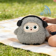 HBYJLZYG Smart Interactive Doll, Dialogue Intelligent Toy with LED Eyes, Soft Polyester Rechargeable USB Doll for Children Companion
