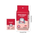 thumbnail image 1 of HBYJLZYG Stain Remover Wipes for White Shoes & Down Jackets, 20 Count Individually Wrapped, Instant Spot Cleaner for Oil & Grime on Fabrics, Portable, 1 of 6