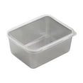thumbnail image 1 of HBYJLZYG Stainless Steel Fresh-keeping Box Sealed With Lid Lunch Box Household Refrigerator Refrigerated Food Storage Box, 1 of 7