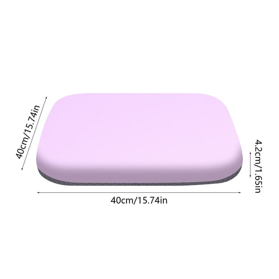 HBYJLZYG Universal Non-Slip Seat Cushion, 15.75×15.75 Inch Gel Foam Pad for Kitchen, Dining, Classroom, Office Chair or Stool