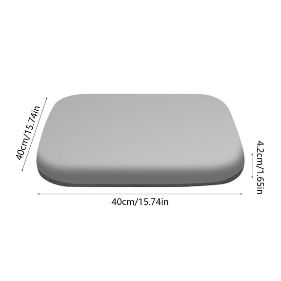 HBYJLZYG Universal Non-Slip Seat Cushion, 15.75×15.75 Inch Gel Foam Pad for Kitchen, Dining, Classroom, Office Chair or Stool