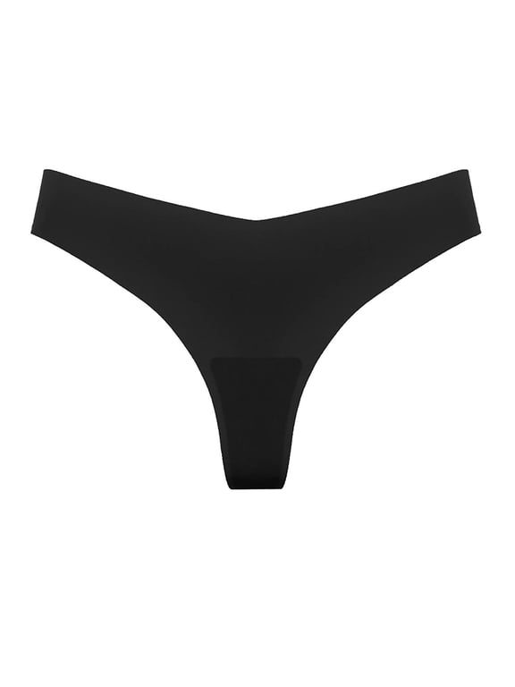 V-Waist Underwear Ice Silk Seamless Briefs Panties, Women Sexy Comfortable And Traceless Triangular Underwear