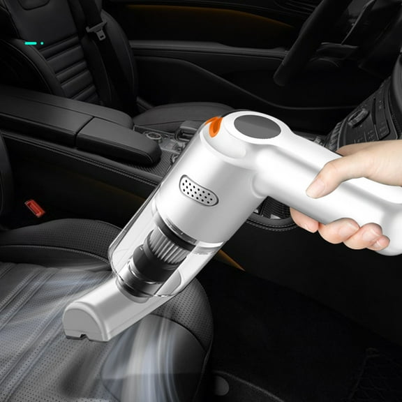 HBYJLZYG Vacuum Cleaner Car Vacuum With Powerful Suction, Mini Vacuum For Crevices, Keyboard Cleaner, USB Rechargeable