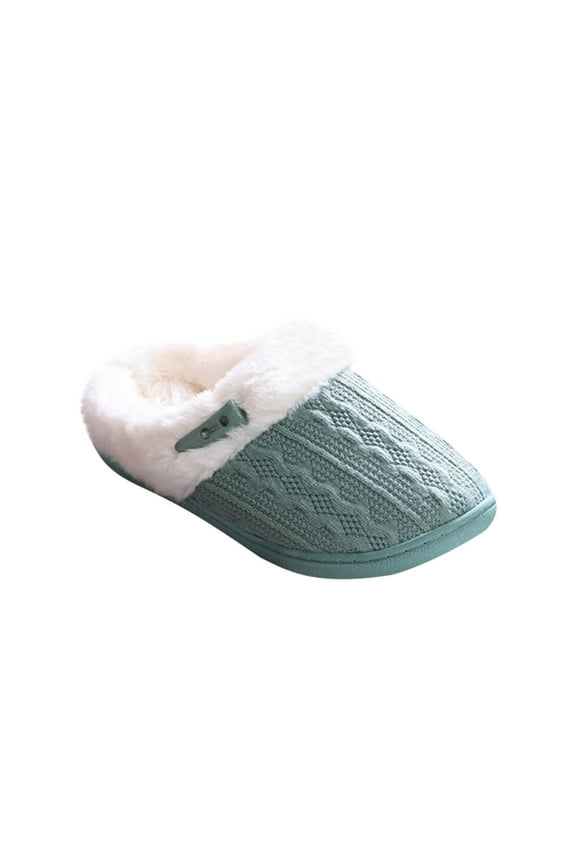 Women's Comfy House Slippers Memory Foam Fuzzy Bedroom Scuffs Slippers Indoor Outdoor Anti Skid Home Slippers Shoes With Warm Plush Lining