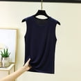 thumbnail image 1 of HBYJLZYG Women's Loose Fit Tank Top with Side Slits and Wide Straps, Soft Crew Neck Relaxed Fit Lightweight Summer Casual Sleeveless Basic Top, 1 of 5