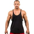 thumbnail image 1 of HBYJLZYG Workout Tank Tops For Men, Summer Racerback Athletic Work Pullover Round Neck Sleeveless T-Shirts Workout Clothes, 1 of 4