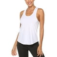 thumbnail image 1 of HBYJLZYG Workout Tank Tops For Women, Racerback Sleeveless Workout Tops Lightweight Athletic Running Yoga Gym Shirts, 1 of 9