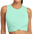 thumbnail image 1 of HBYJLZYG Workout Tank Tops For Women, Sleeveless Cropped Dance Tops Slim Fit Athletic Sport Yoga Running Shirts, 1 of 6