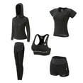 thumbnail image 1 of HBYJLZYG Yoga Clothing Suit Set Women,5Pcs Yoga Clothing Suit Set Tracksuit Running Gym Winter Fitness Clothing Womens, 1 of 4