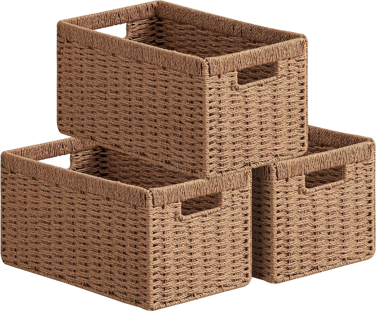 Better Homes & Gardens Closed Weave Polyester Black Decorative Storage