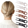thumbnail image 1 of HBlife 6 Pack Small Prestige French Hair Pins, Ergonomic Design Hair Pins for Thin Thick Hair, 1 of 7