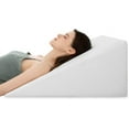 HBlife Bed Wedge Pillow, 7 inch Wedge Pillow for Sleeping with Memory