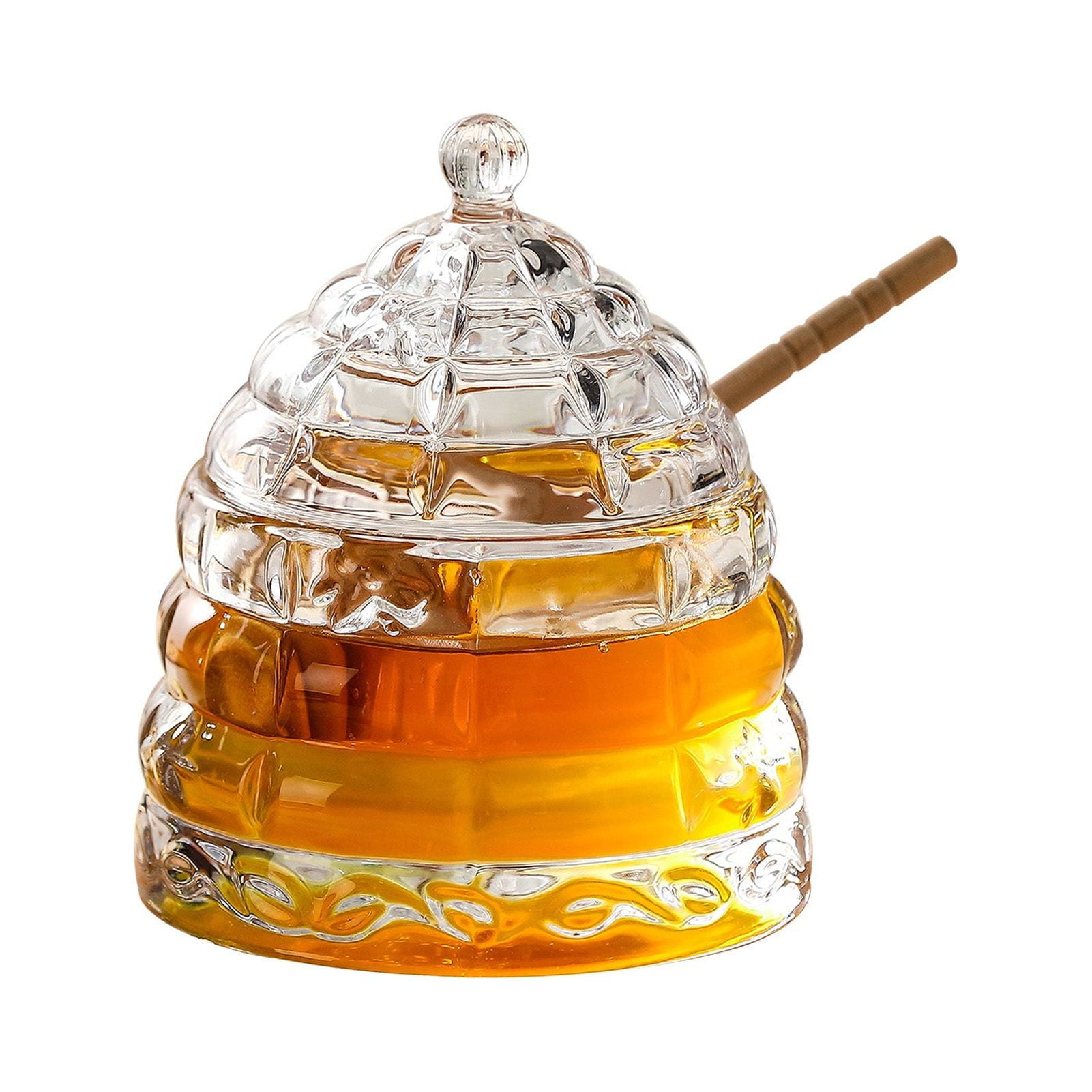https://i5.walmartimages.com/seo/HBlife-Honey-Jar-with-Wood-Dipper-Stick-Crystal-Beehive-Honey-Pot-Containers-with-Dipper-and-Lid-for-Storing-Honey-and-Syrup-10-oz_2f898eb0-2138-42e6-9c9d-312143a501e2.09bbcff67b5cef25bb541bbc460e3227.jpeg