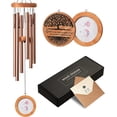 thumbnail image 1 of HBlife Memorial Gifts - Memorial Wind Chimes for Loss of Mom, Sympathy Gifts for Loss of Mother, Bereavement Wind Chimes in Memory of Loss of Love One, Bronze (32 inch), 1 of 8
