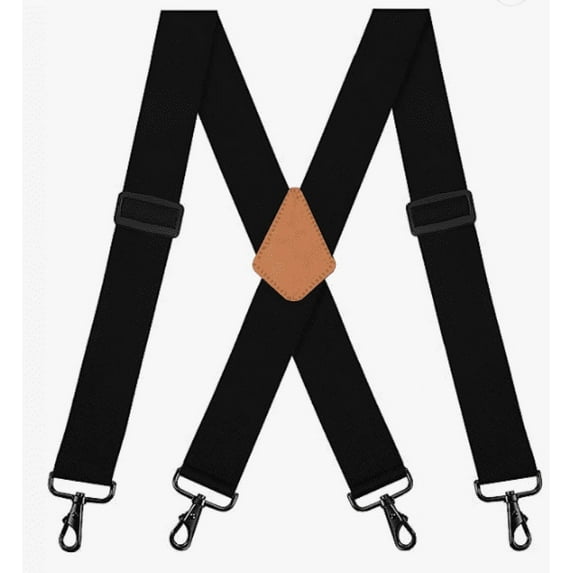 HBlife Men's Big and Tall Heavy Duty Suspenders