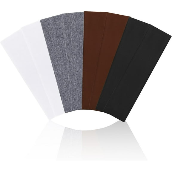 HBlife Sports Headbands Non Slip Cotton Cloth Stretchy Headbands for Women,8 Pack