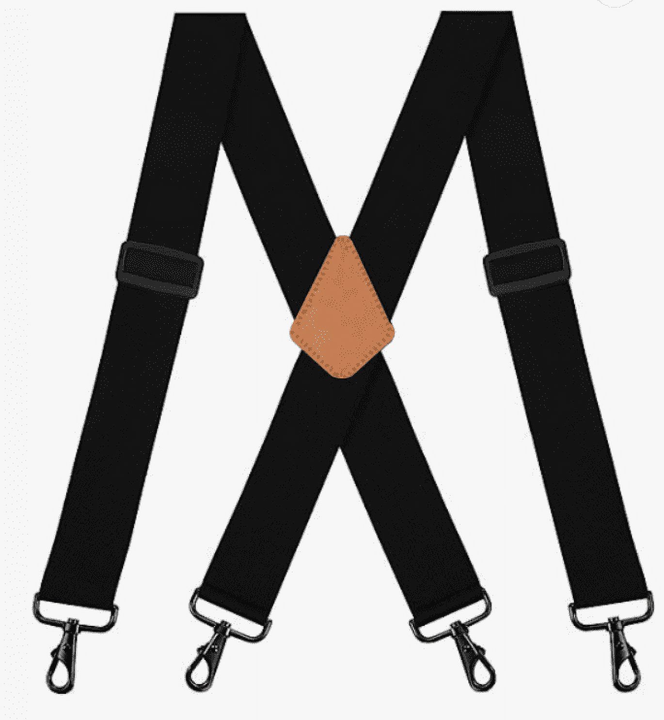 Elastic Mens Suspenders, Mens Suspenders, Heavy Duty Suspenders for Men