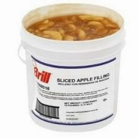 HC Brill Sliced Apple Filling, 18 Pound -- 1 each.