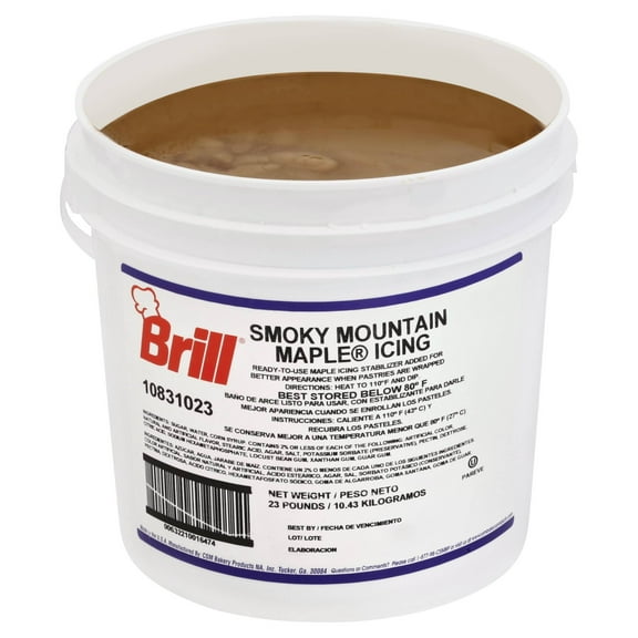 HC Brill Smokey Mountain Maple Icing, 23 Pound -- 1 each.