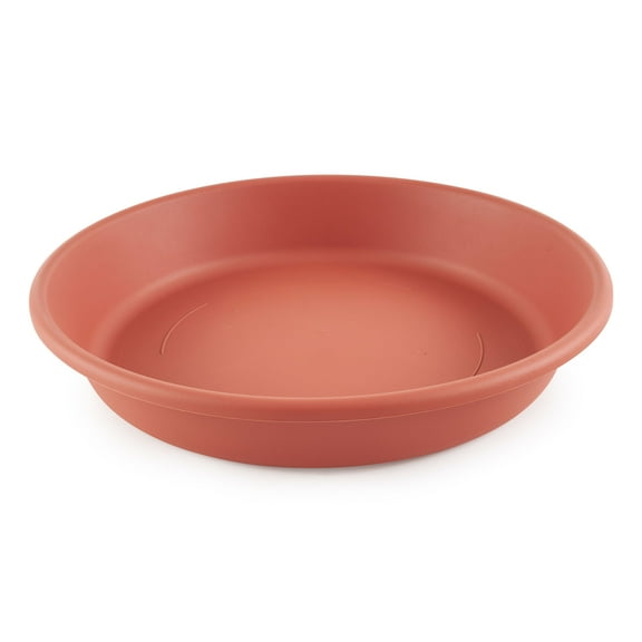 HC Companies Classic 17.63 In Tray Saucer for 20 Inch Planters, Terracotta