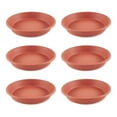 thumbnail image 1 of HC Companies Classic Tray Saucer for 20 Inch Planters, Terracotta (6 Pack), 1 of 7