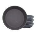 thumbnail image 1 of The HC Companies Plant Saucer Round - Drainage Holes - 10" Warm Gray, 1 of 7