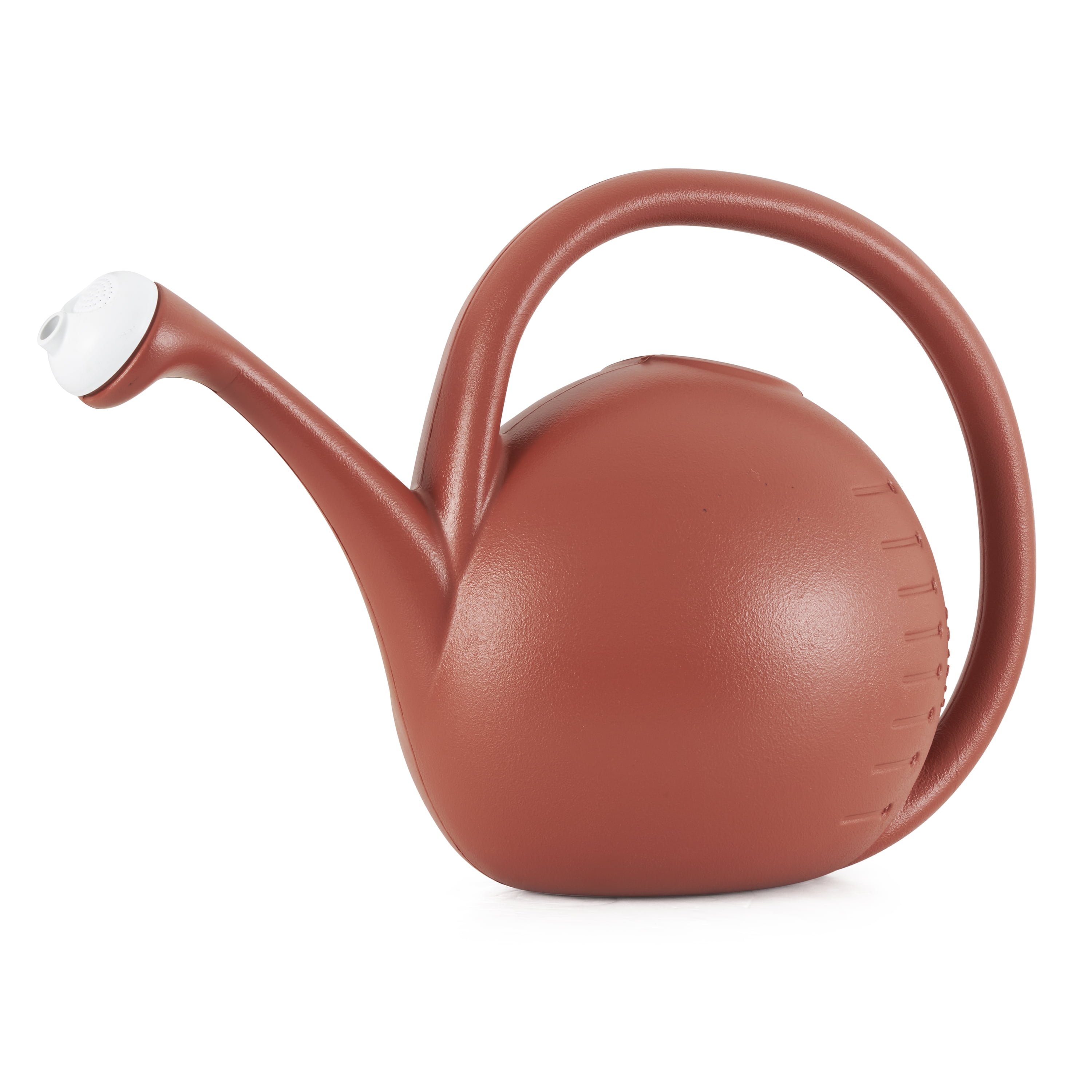 Terra Cotta 2-Gallon Large Mouth Plastic Garden Watering Can