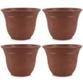thumbnail image 1 of HC Companies Sierra 13 Inch Garden Planter Pot, Rustic Redstone (4 Pack), 1 of 11