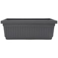 thumbnail image 1 of The HC Companies 24-Inch Venetian Window Planter Box with Drain Plug, Warm Gray, 1 of 8