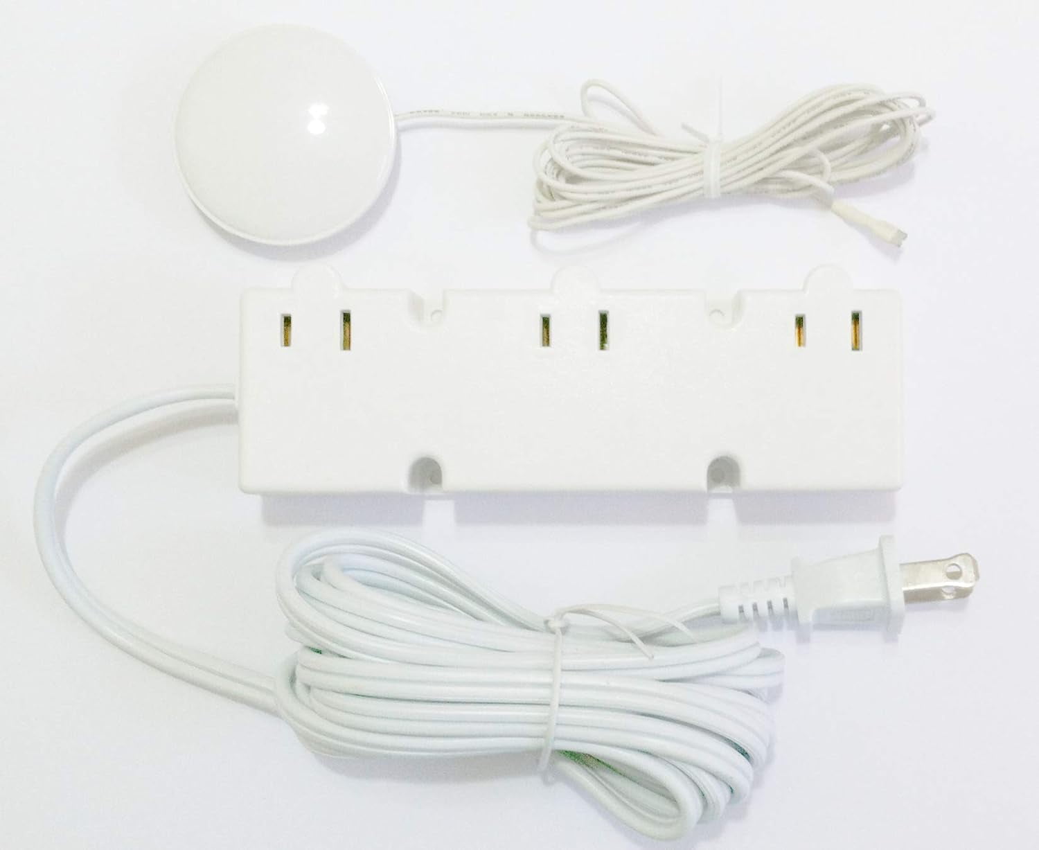 HC Lighting 3 Level Touch Dimmer with 3 plug in receptacles 200 Watt