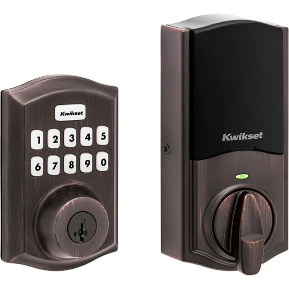 HC620 TRL ZW700 11P SMT RCALFD BP Traditional Home Connect Deadbolt - Venetian Bronze