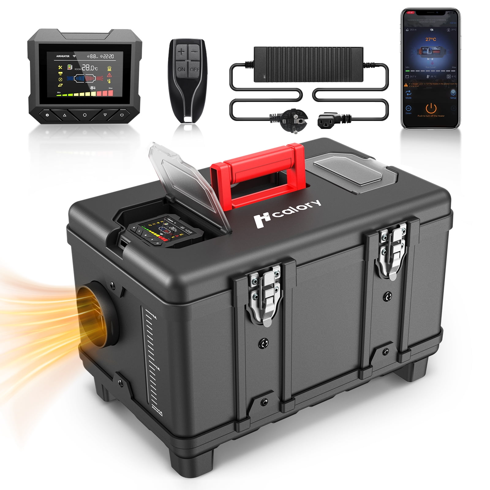 Hcalory HC-A02 Portable Smart Diesel Air Heater - Shop on Banggood 