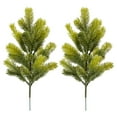 thumbnail image 1 of HCBY 2 Pack 12 Inth Norfolk Artificial Christmas Branches for DIY Crafts Xmas Decor(GreenF,10.24x14.96x2.36in), 1 of 1