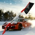 thumbnail image 1 of HCBY 2-in-1 Car Snow Brush and Ice Scraper, Extendable 25.6" Heavy Duty Snow Removal Tool with Ergonomic Grip & Paint-Safe Bristles for Winter Windshield & Roof, 1 of 7