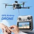 thumbnail image 1 of HCBY 2K Camera Drone with GPS Auto Return, Built-in 4.5 Inch Screen Remote, Air Release for Payload, 20-Minute Flight, WiFi FPV, 500m R/C for Teens, 1 of 9