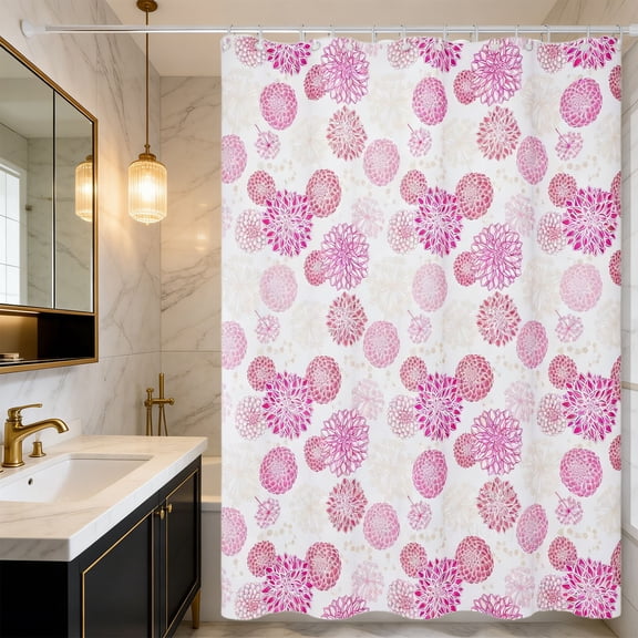 HCBY 2PCS Thick Plastic Shower Curtain, Waterproof Mildew Resistant, Dry Wet Separation Partition, Privacy Curtain Set for Bathroom Toilet Bedroom