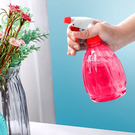 HCBY 500ml Plastic Spray Bottle, 7.9" Refillable Mister, Trigger Sprayer for ing Cleaning, Multi-Use Watering Can