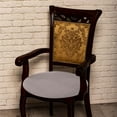 thumbnail image 1 of HCBY Chair Cushion Round Thick Seat Pad, Soft Comfort Cushion with Non-Slip Straps for All Chairs, Office Dining Balcony Home Furniture Cushion (Coffee,13.7" Diameter), 1 of 5