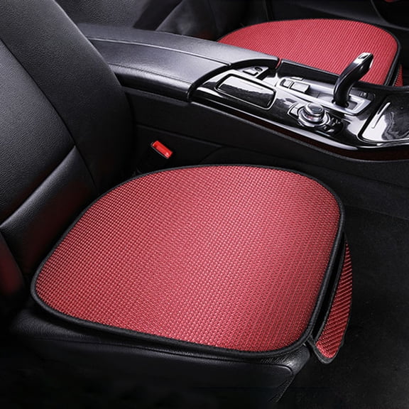 HCBY Cool Car Seat Cushion, Ice Silk Fabric Lightweight, Fits 99% Vehicle Models, Summer Ventilated Seat Protector