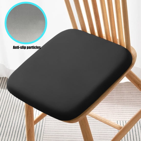 HCBY Ergonomic Memory Foam Seat Cushion, Donut Pillow for Back & Tailbone Pressure Relief, Non-Slip Office Chair Cushion for Car and Wheelchair (Black,13.7"x13.7"x1.38")