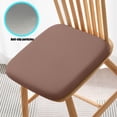 thumbnail image 1 of HCBY Ergonomic Memory Foam Seat Cushion, Donut Pillow for Back & Tailbone Pressure Relief, Non-Slip Office Chair Cushion for Car and Wheelchair (Brown,13.7"x13.7"x1.38"), 1 of 6