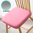 thumbnail image 1 of HCBY Ergonomic Memory Foam Seat Cushion, Donut Pillow for Back & Tailbone Pressure Relief, Non-Slip Office Chair Cushion for Car and Wheelchair (Pink,13.7"x13.7"x1.38"), 1 of 6