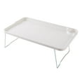 thumbnail image 1 of HCBY Foldable Laptop Bed Table Multi-Function Lap Bed Tray Table, Tray Dining Table, for Bed/Couch/Sofa (White), 1 of 8