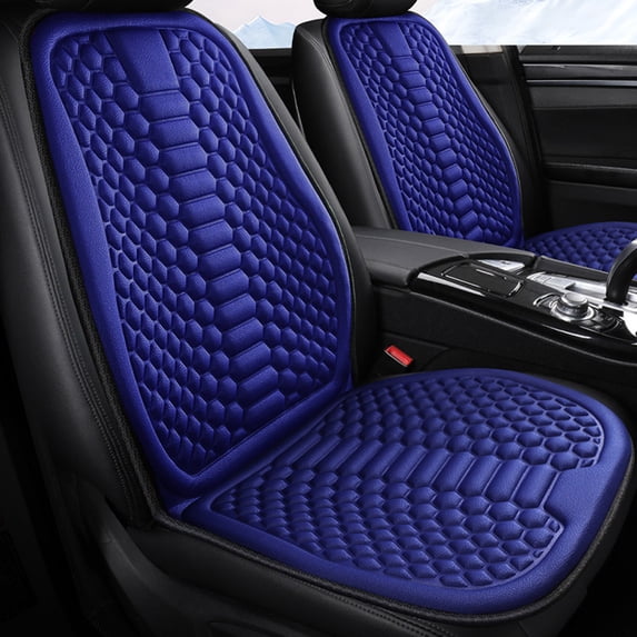 HCBY Ice Silk Breathable Car Seat Cushion, 3D Honeycomb, Non-Slip, All-Season Cooling Pad, 19x24.4 in for Most Vehicles