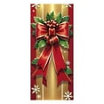 thumbnail image 1 of HCBY Merry Christmas Door Cover New Year Decorations Xmas Background Banner Xmas Door Hanging Covers for Front Porch Home Indoor Outdoor New Year Decoration (Comprehensive#48), 1 of 6