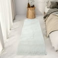thumbnail image 1 of HCBY Shaggy Runner Rug, 19.7x63 in, Solid Color, Soft Long-Pile Fluffy Area Rug for Bedroom, Living Room & Hallway, 1 of 5