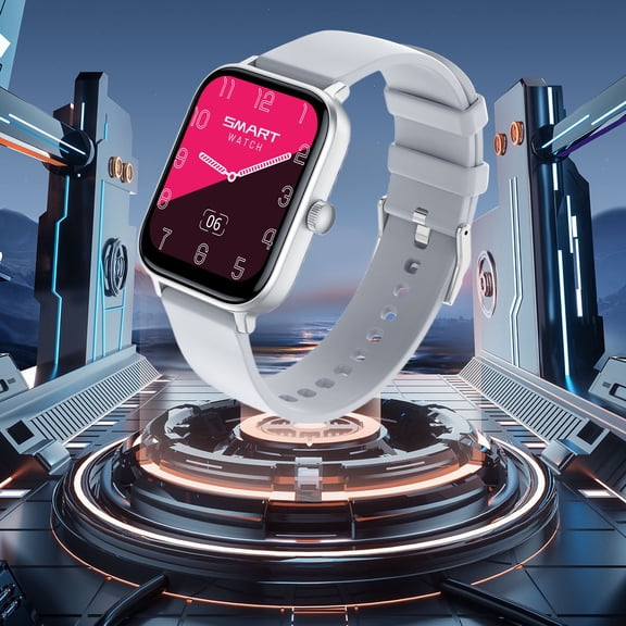 HCBY Smart Watch with Bluetooth Call, 1.83" HD Touch Screen, IP67 Waterproof, 100+ Sports Modes, Heart Rate & Activity Tracker for Men Women