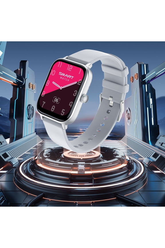 Smart Watch with Bluetooth Call, 1.83" HD Touch Screen, IP67 Waterproof, 100+ Sports Modes, Heart Rate & Activity Tracker for Men Women