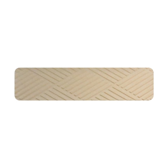 HCBY Stair Mat Antislip Household Staircase Striped Floor Mat Washable Slip Skid Resistant Rubber Back Stair Tread Silent Mats (Beige 30"x8")