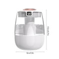 thumbnail image 1 of HCBY USB Humidifier with Humidity Display & Night Light, 2L Quiet Cool Mist Humidifier for Bedroom, Office Desk, Large Tank, Auto Mode, Easy To Clean (White,6.77"x5.11"), 1 of 9